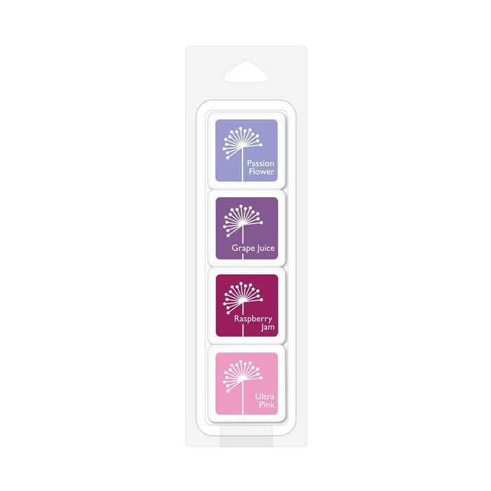 Floral Hues Dye Ink Pad Cubes