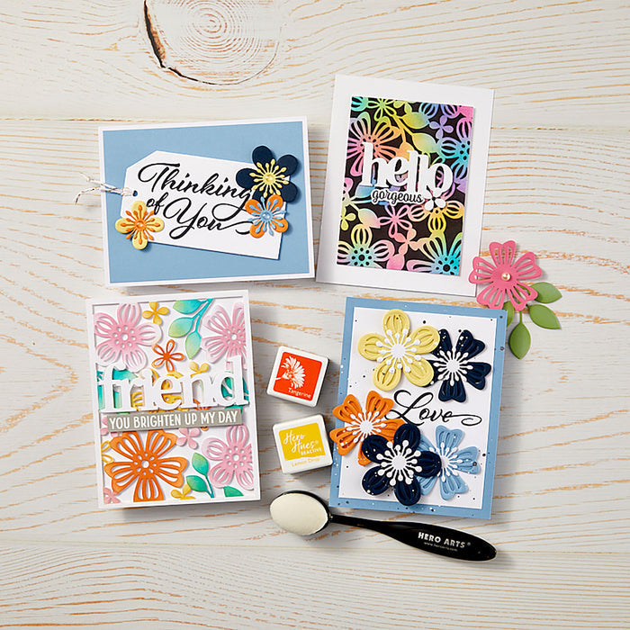 Floral Pattern Cover Plate Die