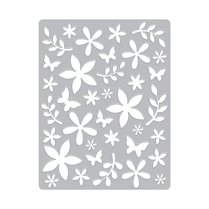 Flower Pattern Cover Plate Dies