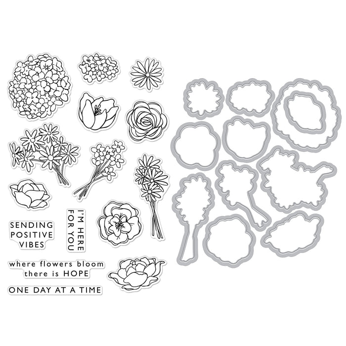 Flowers Bloom Stamp & Cut of the Month - May 2025