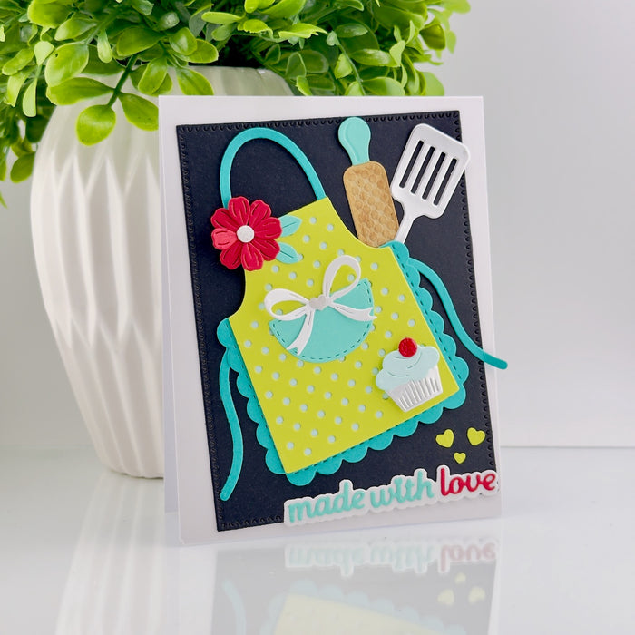 Fluff, Frost & Roll Etched Dies by Tina Smith