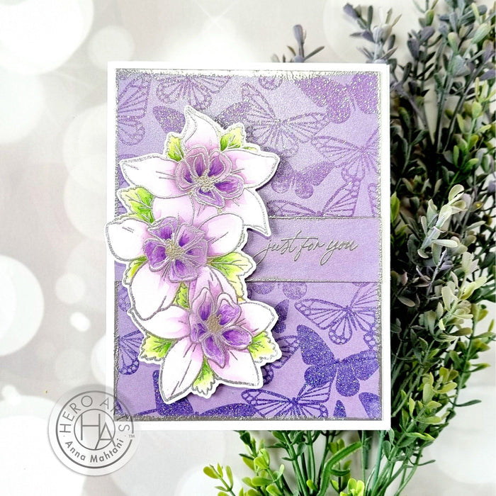 Fluttering Butterflies Bold Prints Cling Stamp
