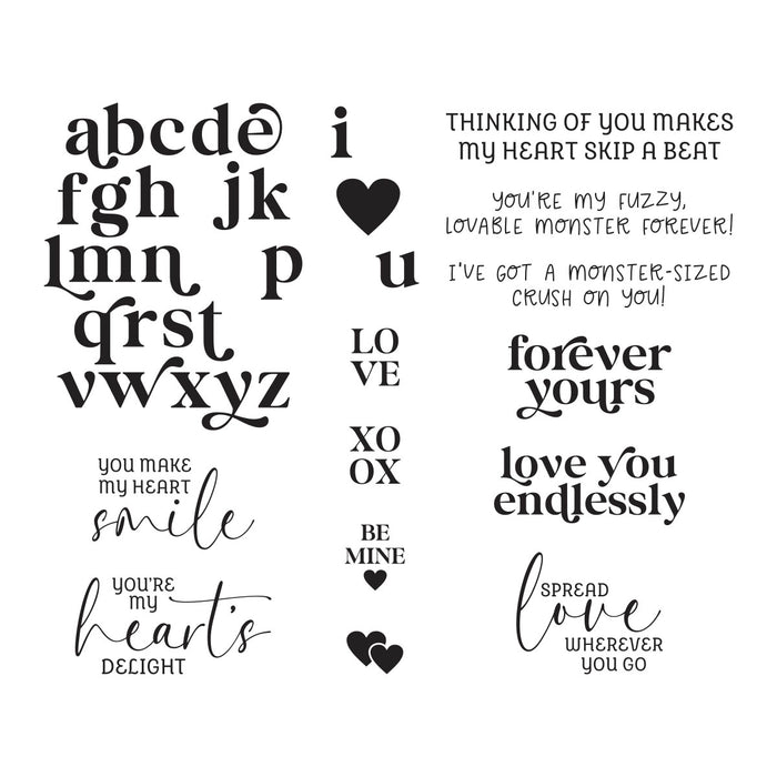 Forever Yours - Clear Stamp of the Month
