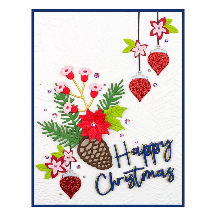 Forevergreen Embossing Folder from the Tis the Season Collection (SES-026) project