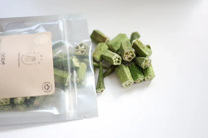 freeze dried okra | kumaru & co.