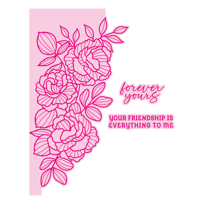 Friendship is Everything - Glimmer Hot Foil Kit of the Month (Plates & Die Only)