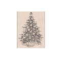 From the Vault Christmas Tree Woodblock Stamp