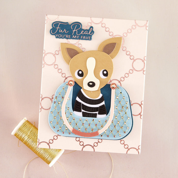 Fur-Ever Fabulous - Stitching Die of the Month