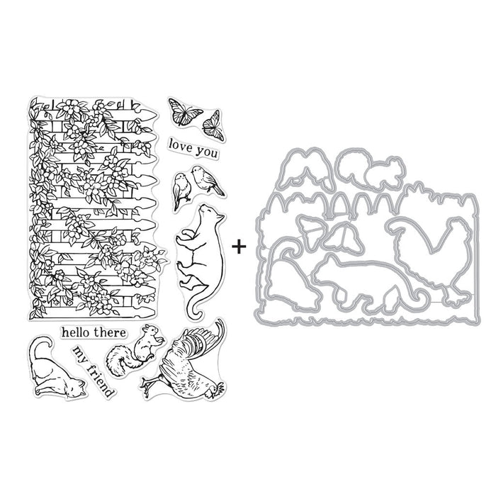 Garden Critters Stamp & Cut
