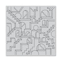 Geometric City Bold Prints Cling Stamp