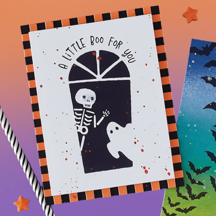 Ghoulish Greetings Press + Foil Plate & Die Set