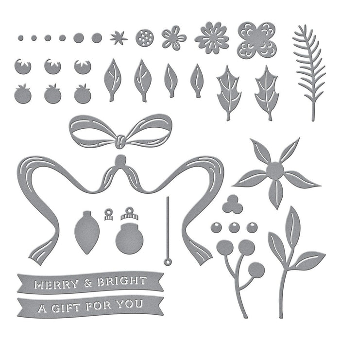 Gifting Bow Etched Dies