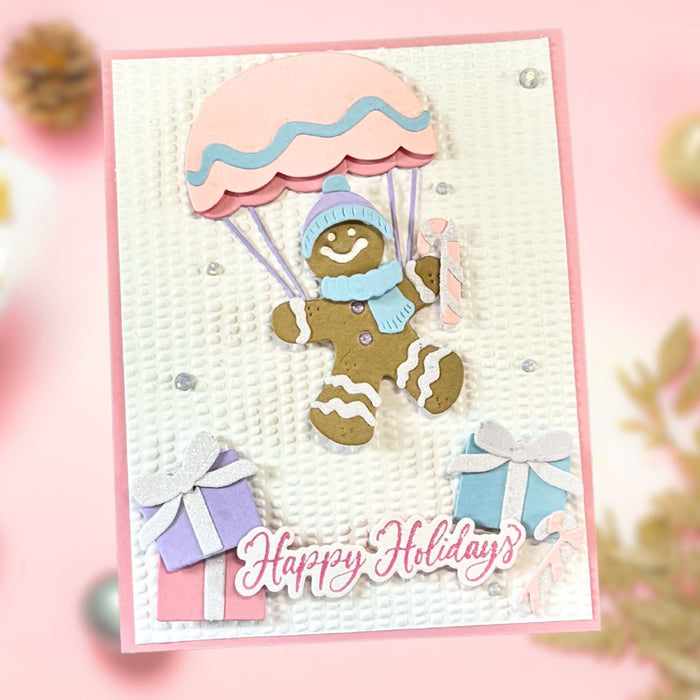 Gingerbread Delivery Etched Dies by Stamperia