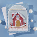 Gingerbread House Etched Dies by Stamperia