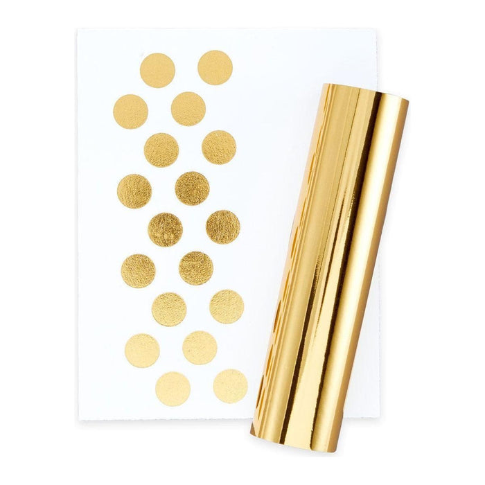 Glimmer Hot Foil 4 Rolls - Essential Metallics Variety Pack