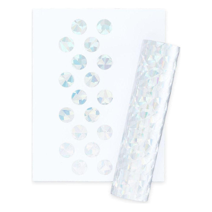 Glimmer Hot Foil  4 Rolls - Metallic & Holographic Variety Pack