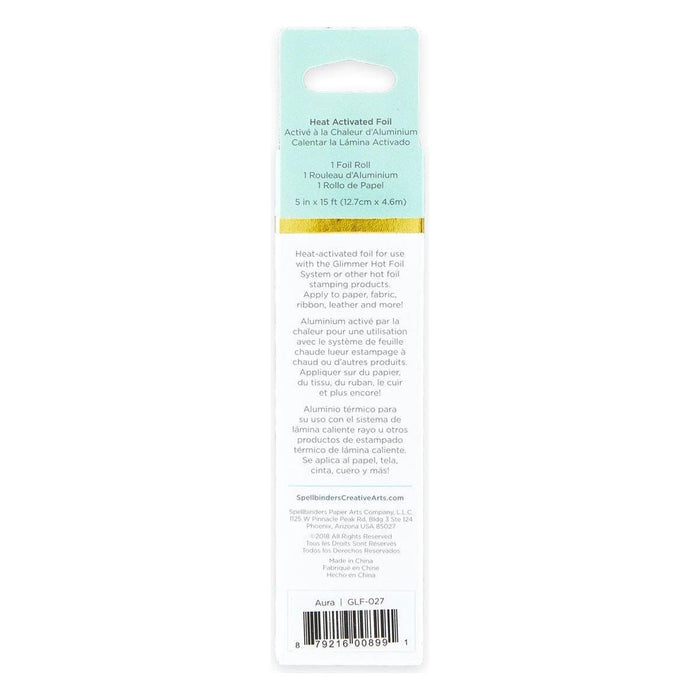 Glimmer Hot Foil Roll - Aura