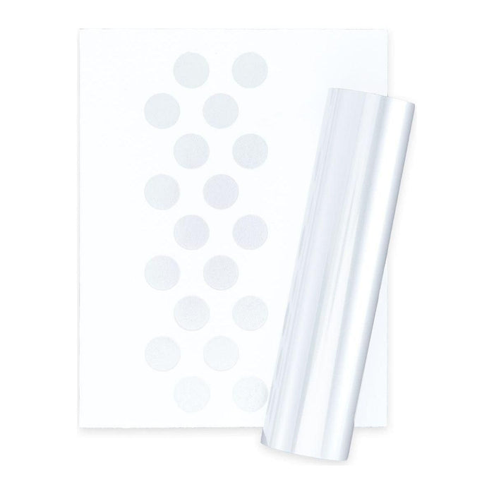 Glimmer Hot Foil Roll - Matte Silver