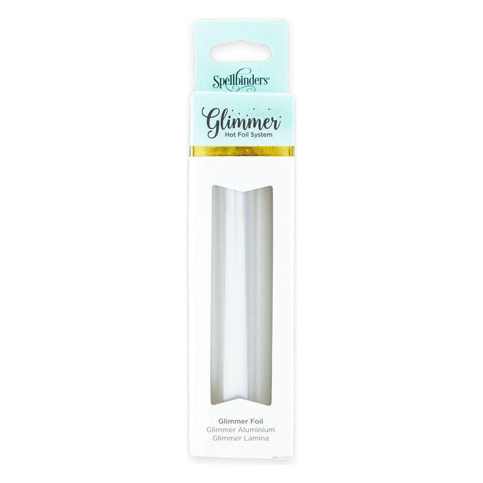 Glimmer Hot Foil Roll - Matte Silver