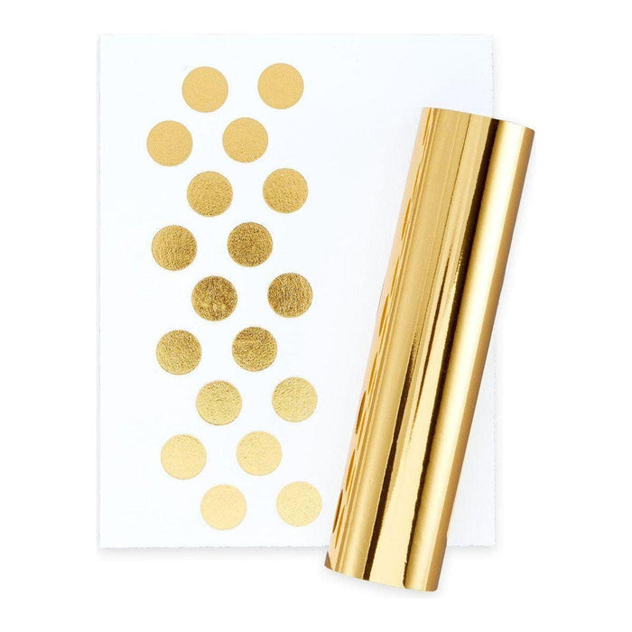 Glimmer Hot Foil Roll - Polished Brass
