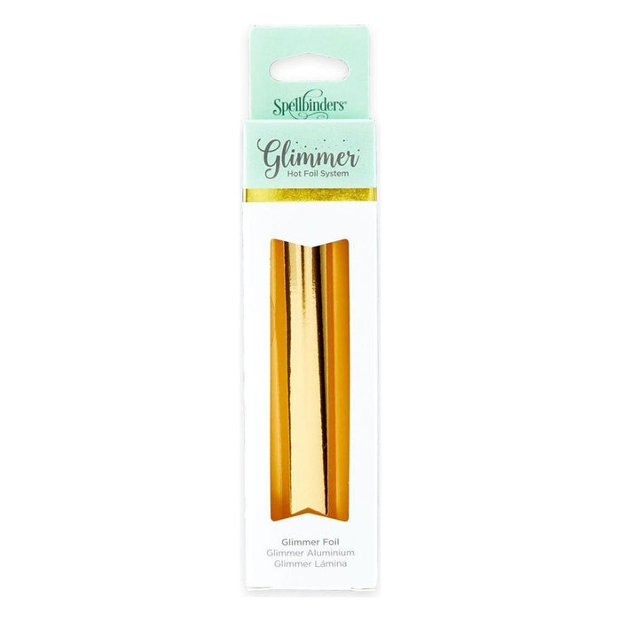 Glimmer Hot Foil Roll - Polished Brass