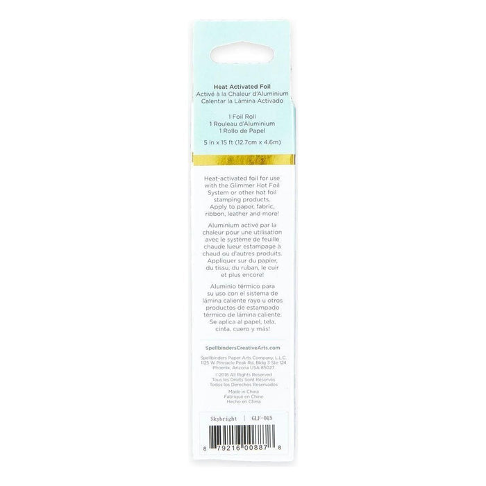 Glimmer Hot Foil Roll - Skybright