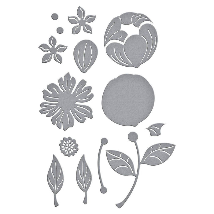 Gorgeous You Florals Etched Dies