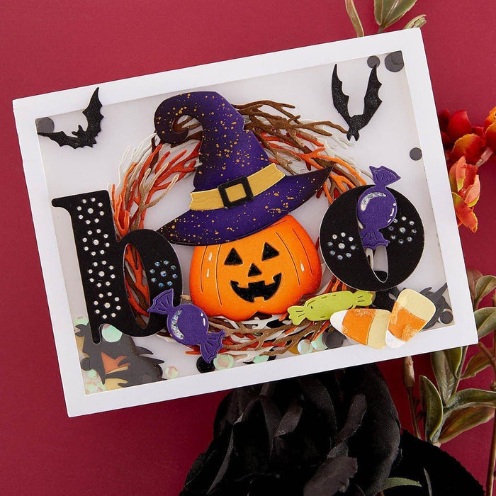 Halloween Wreath Add-Ons Etched Dies by Suzanne Hue