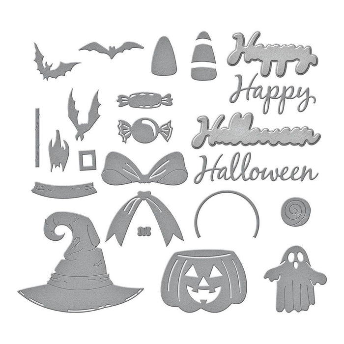 Halloween Wreath Add-Ons Etched Dies by Suzanne Hue