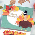 Happy Turkey Day Etched Dies