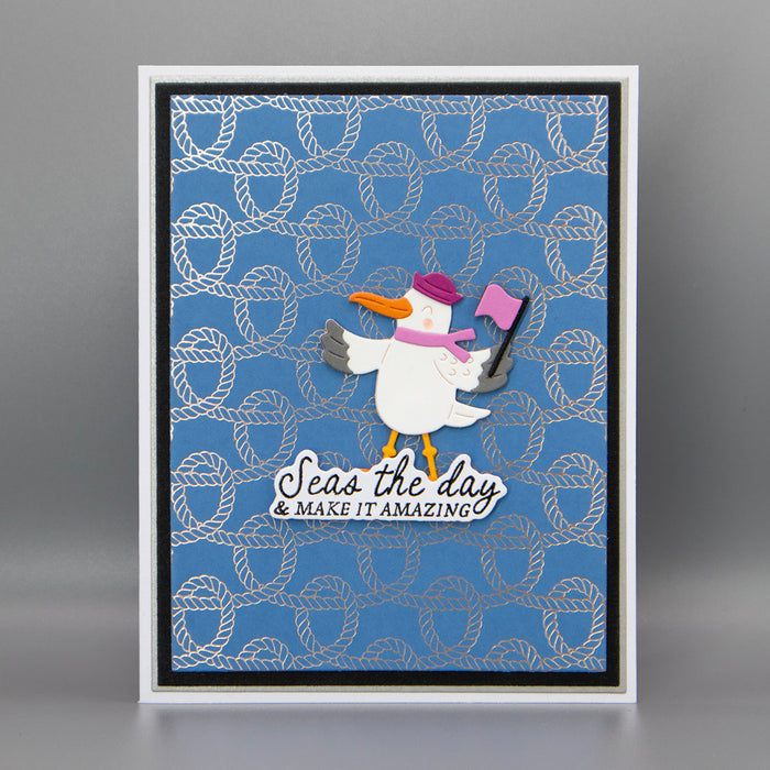 Harbor Weave - Press & Foil Plate of the Month