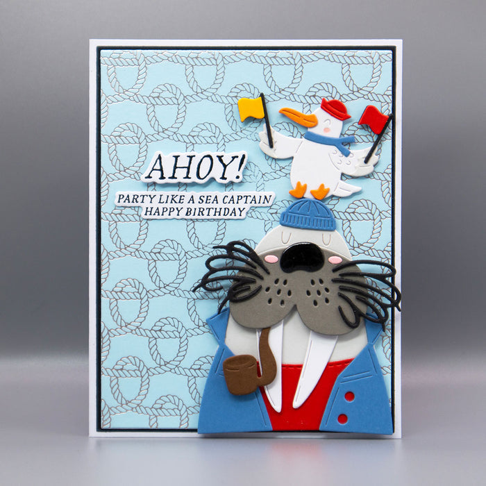 Harbor Weave - Press & Foil Plate of the Month