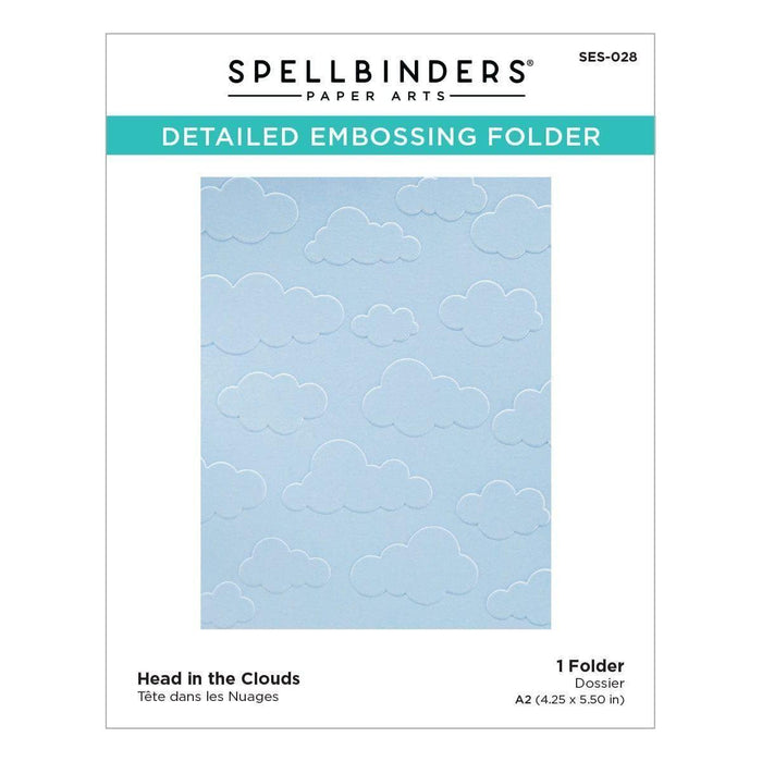 Head in the Clouds Embossing Folder