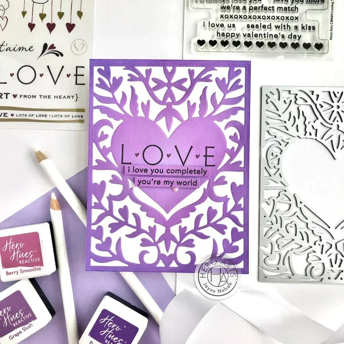 Heart Flourish Cover Plate Dies
