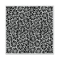 Heart-Shaped Daisies Bold Prints Cling Stamp
