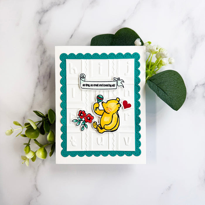 Hello Baby Stamp & Die Bundle with Simple Stories