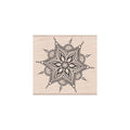 Henna Flower Pattern Woodblock Stamp