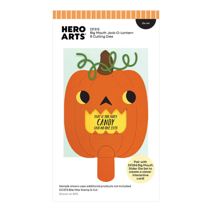 Hero Arts Big Mouth Jack-o-Lantern Die Set