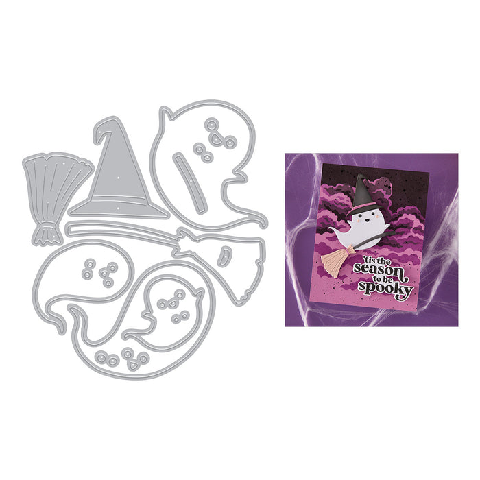 Hero Arts Boo to You Etched Dies from the Hocus Pocus Collection