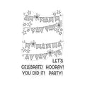 Hero Arts Celebrate Stamp Set from the Let's Celebrate Collection