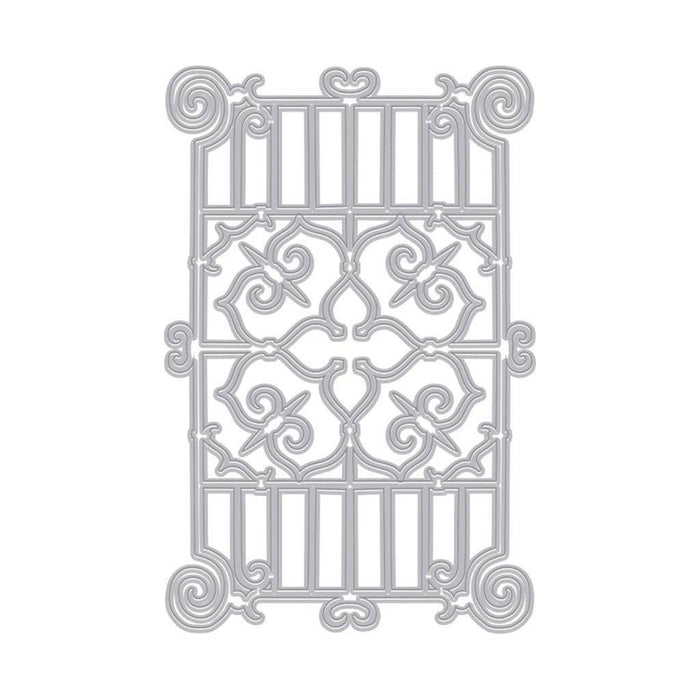 DF213 Ornate Gate Cover Plate (F) - Hero Arts
