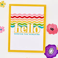 Hero Arts Squiggly Rectangle Frames Die Set