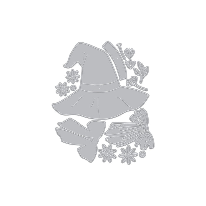 Hero Arts The Witch’s Hat Etched Dies from the Hocus Pocus Collection