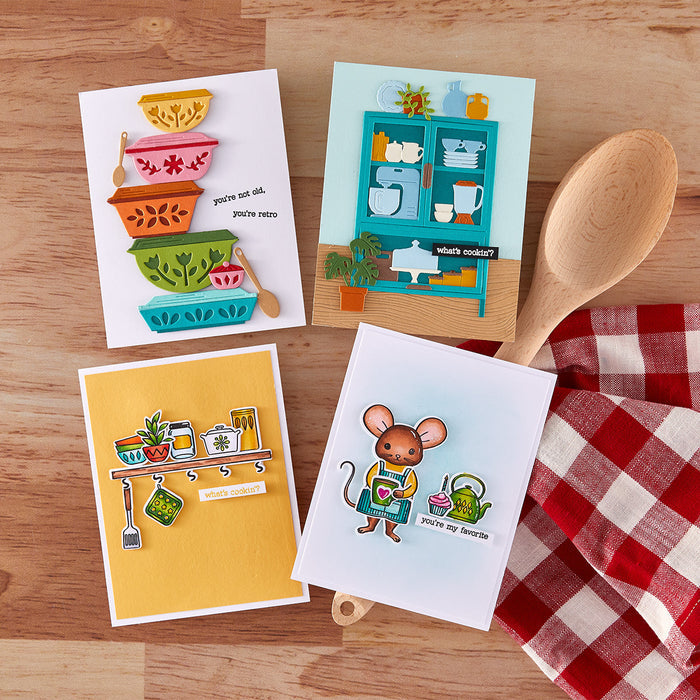 Hero Arts What's Cookin'? Clear Stamp Set