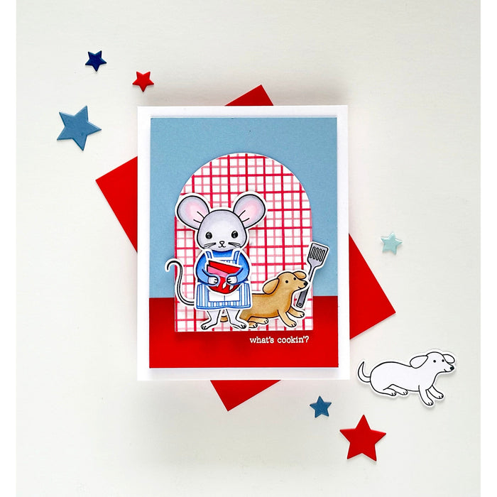 Hero Arts What's Cookin'?  Stamp & Cut Set