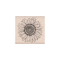 Hero Florals Sunflower Woodblock Stamp