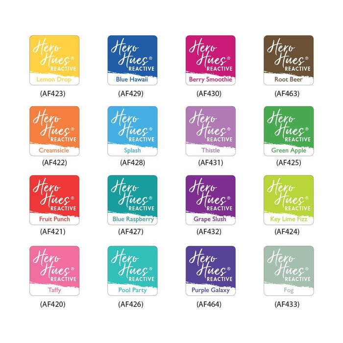Hero Hues Reactive Ink - Purple Galaxy