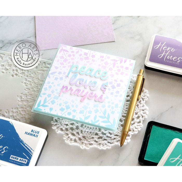Hero Hues Reactive Ink Pad Cubes - Sea Palette