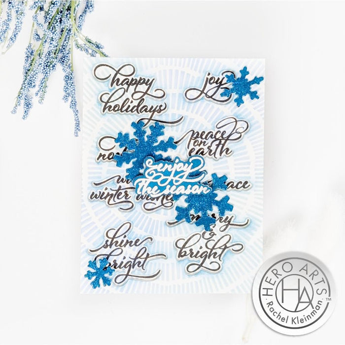 Holiday Greetings Stamp & Cut of the Month - October 2024