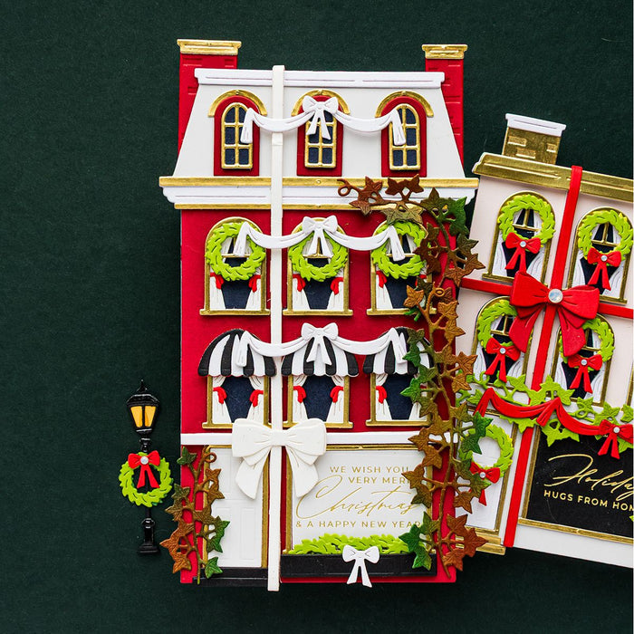 Holiday Hugs Sentiments Press + Foil Plate & Die Set by Yana Smakula